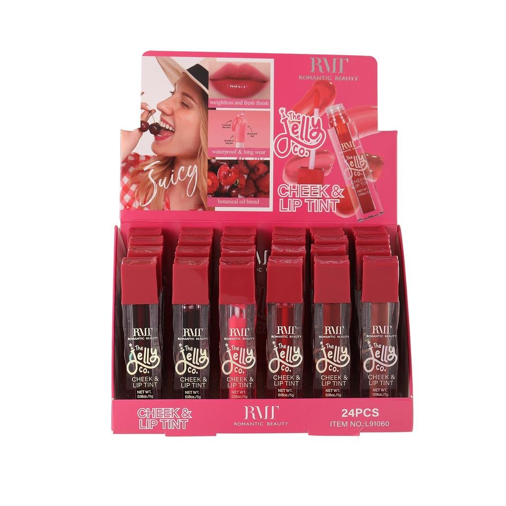 Pack 12 unidades TINTA DE LABIOS JELLY