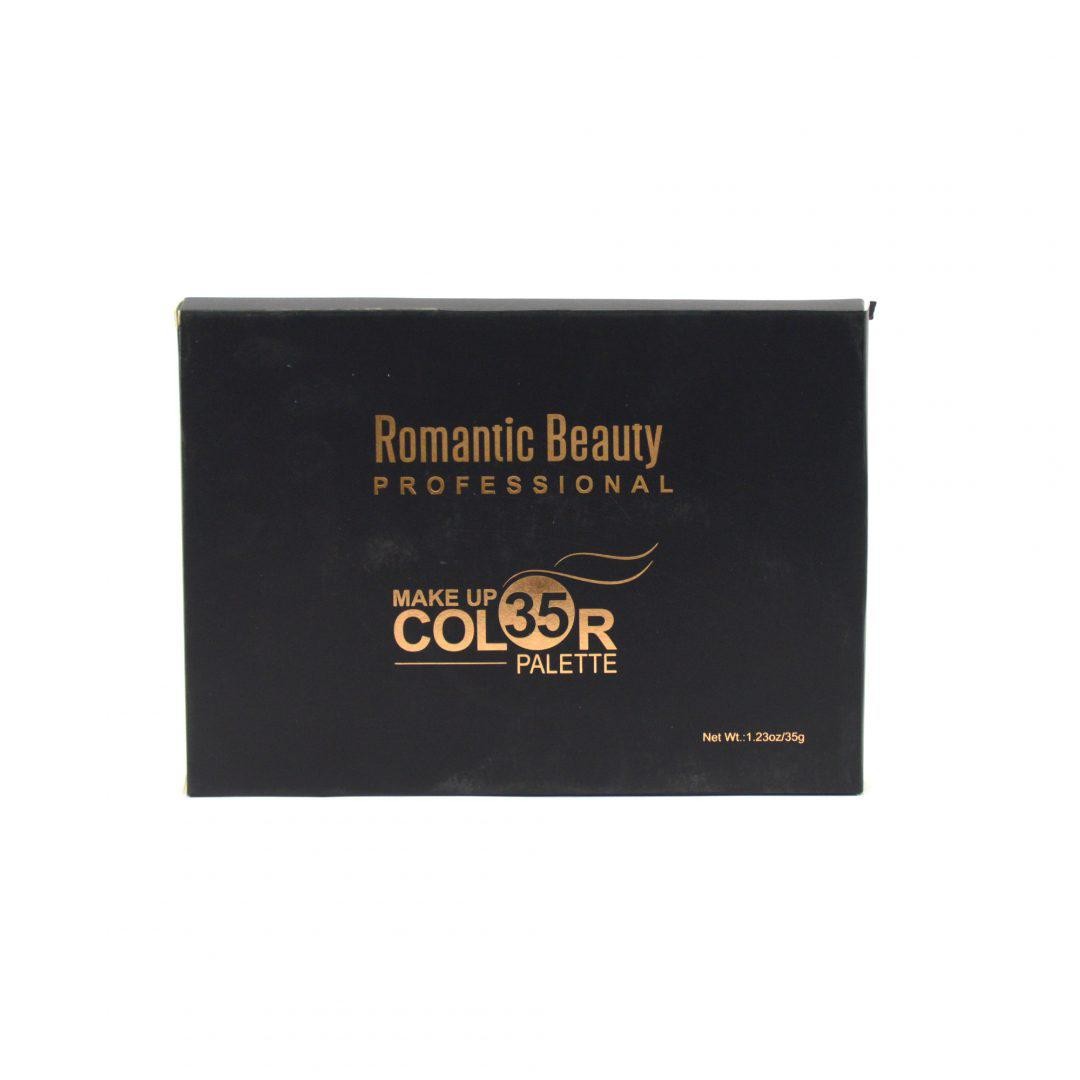 Pack de 12 unidades Paleta de 35 sombras Romantic Beauty – Tonos pasteles