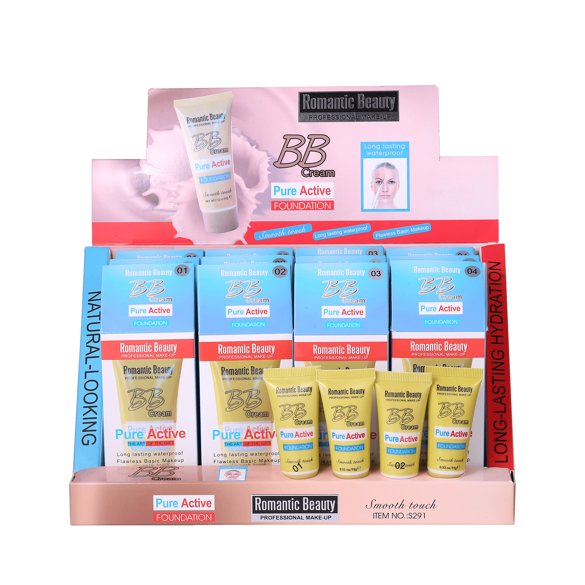 Pack de 12 unidades, BB CREAM PURE ACTIVE