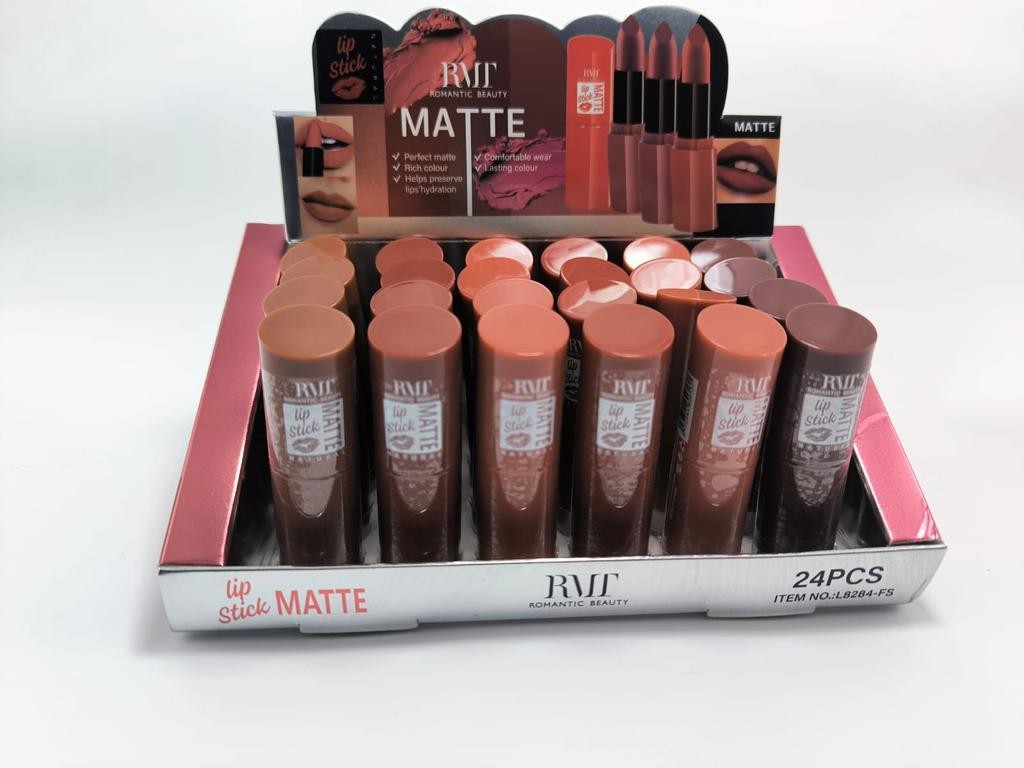 Pack 24 unidades LABIAL EN BARRA MATTE -