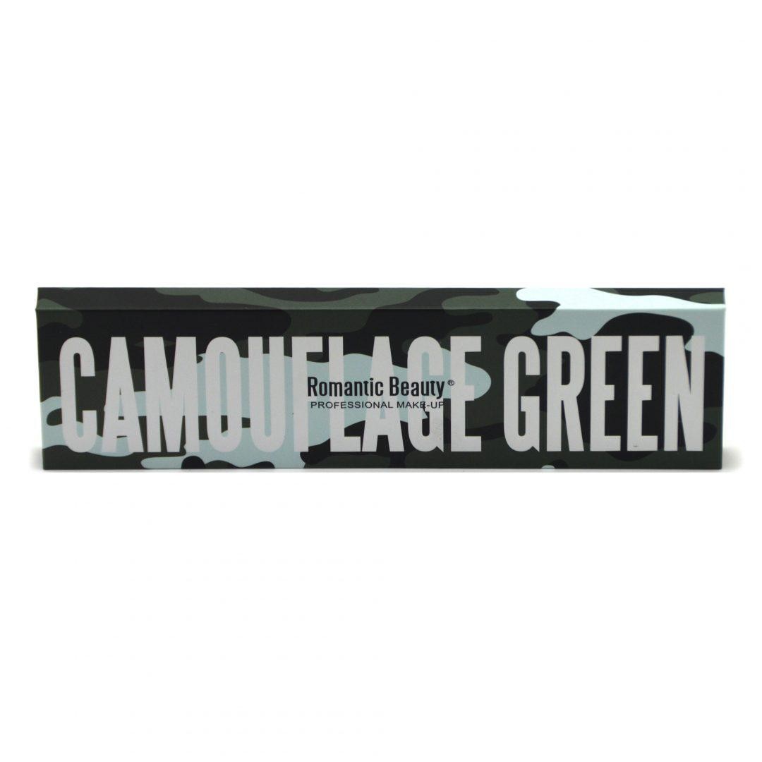 Pack de 12 Sombra de ojos Camouflage Green