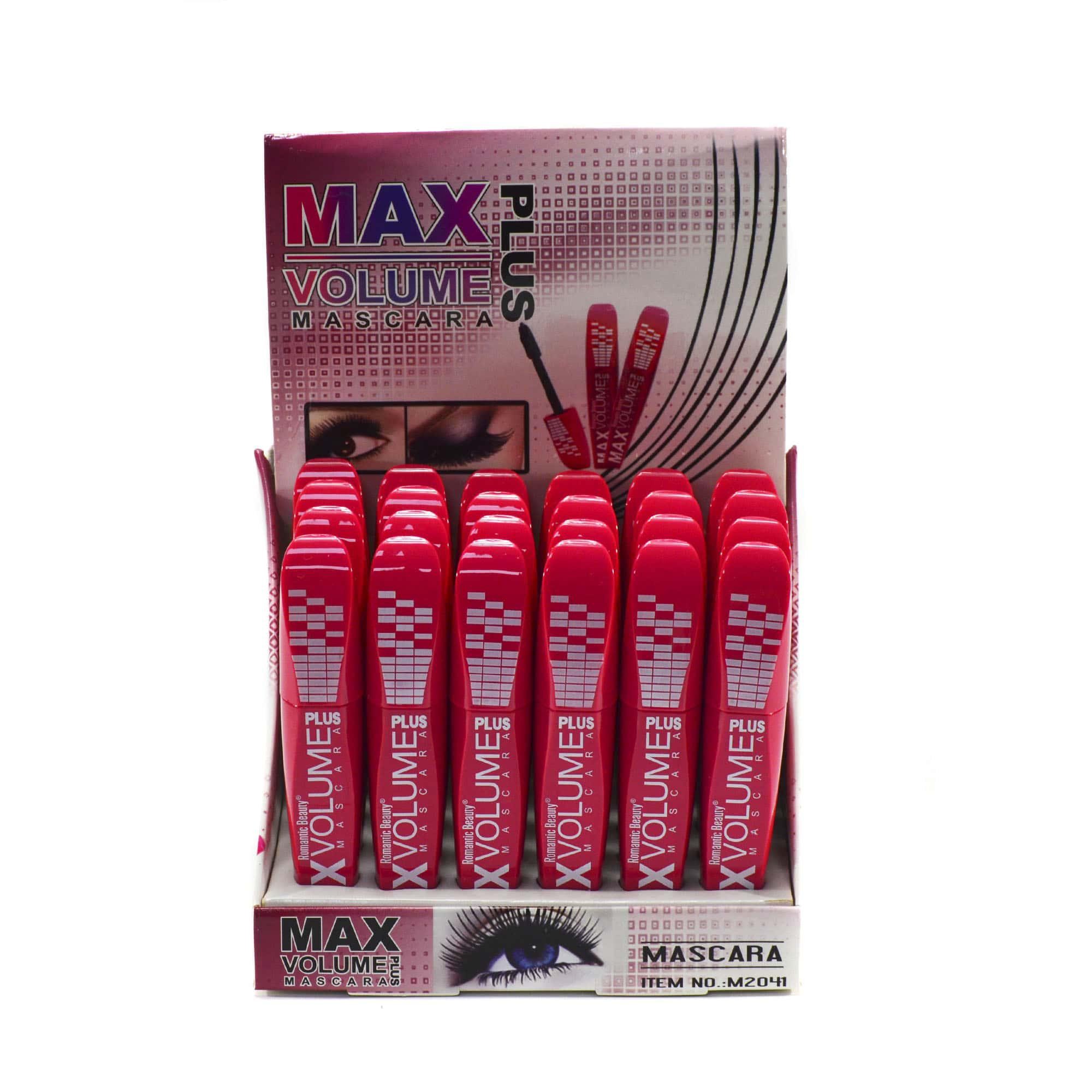Pack de 24 unidades Máscara de pestañas "Max Volume Plus"