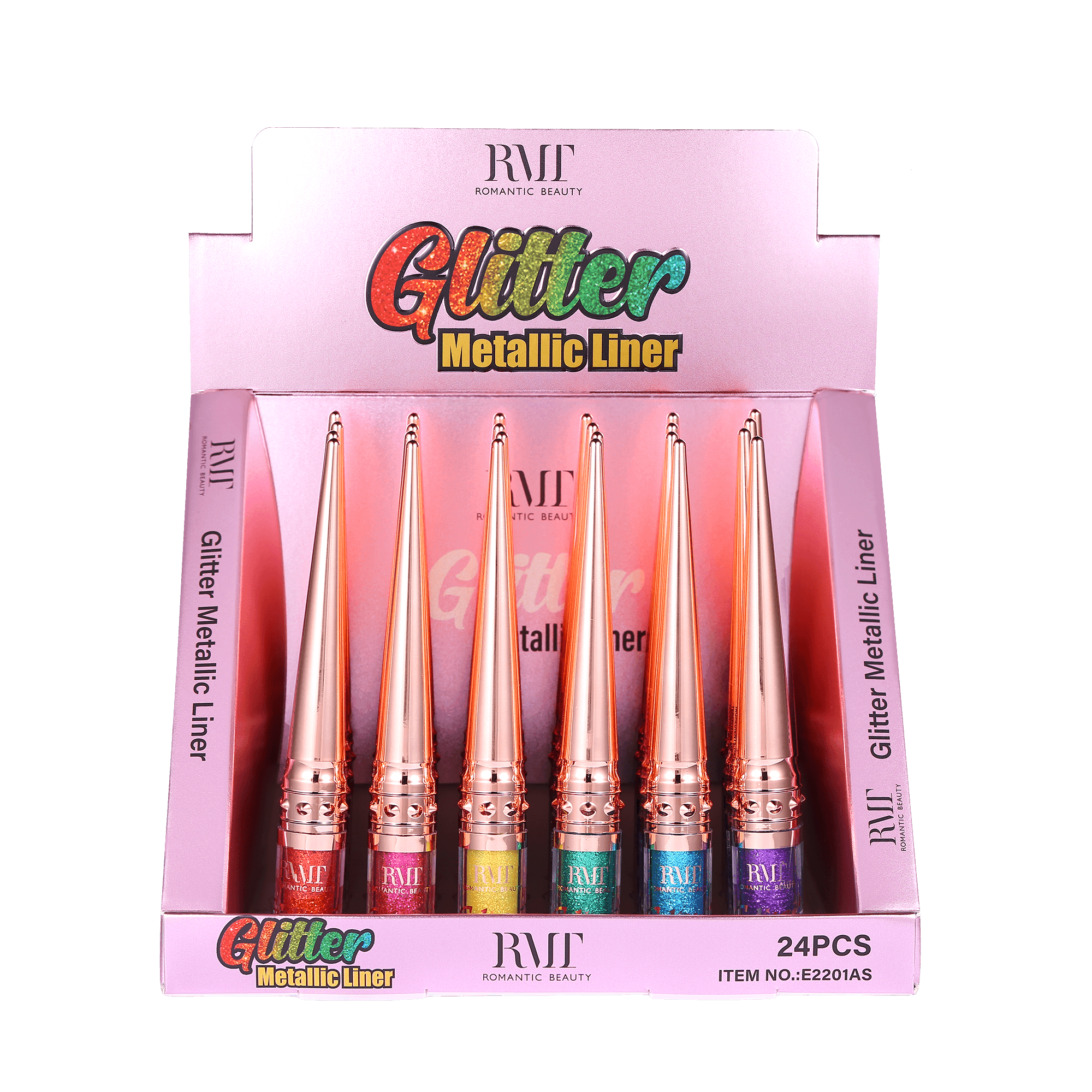 Pack 24 unidades DELINEADOR GLITTER METALLIC LINER