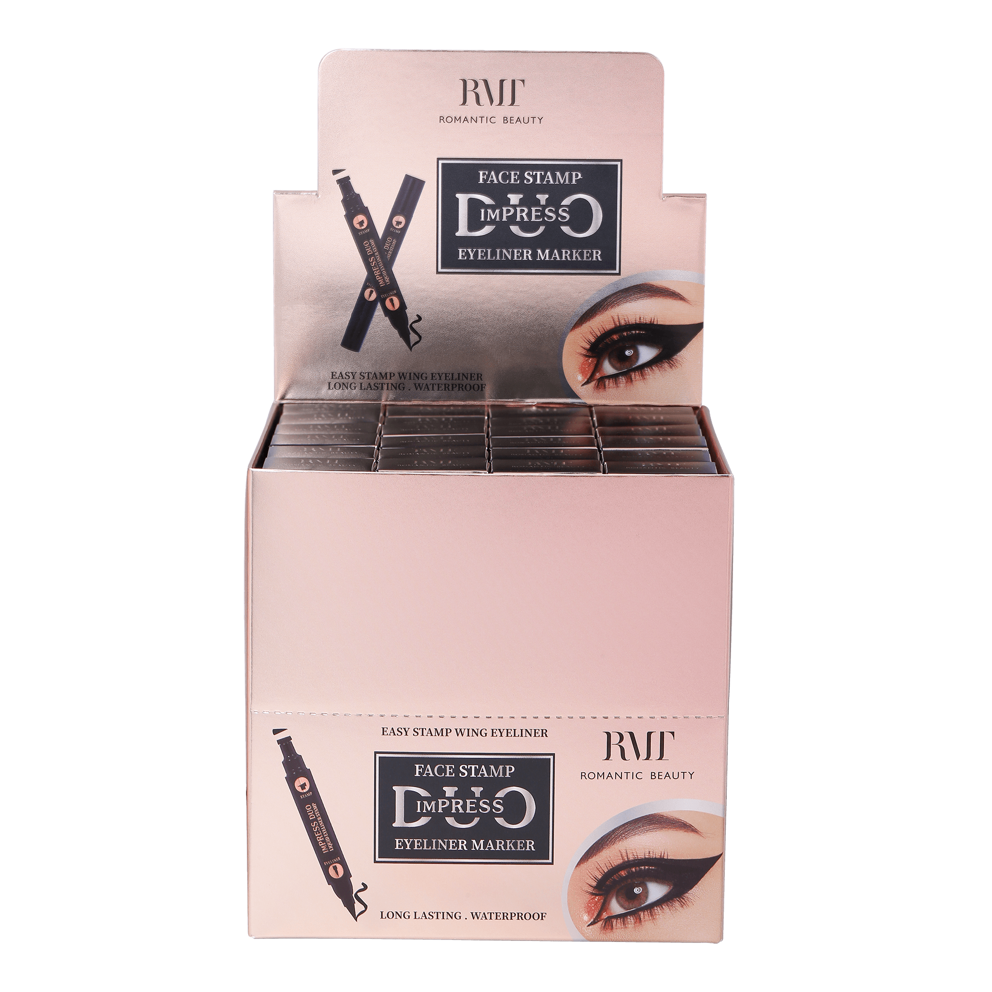 Pack 24 unidades DELINEADOR FACE STAMP IMPRESS  DUO