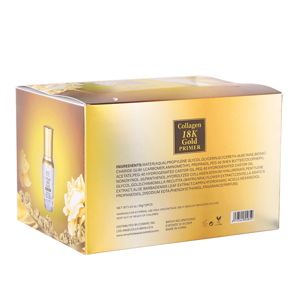 Pack 12 unidades PRIMER 18K GOLD -