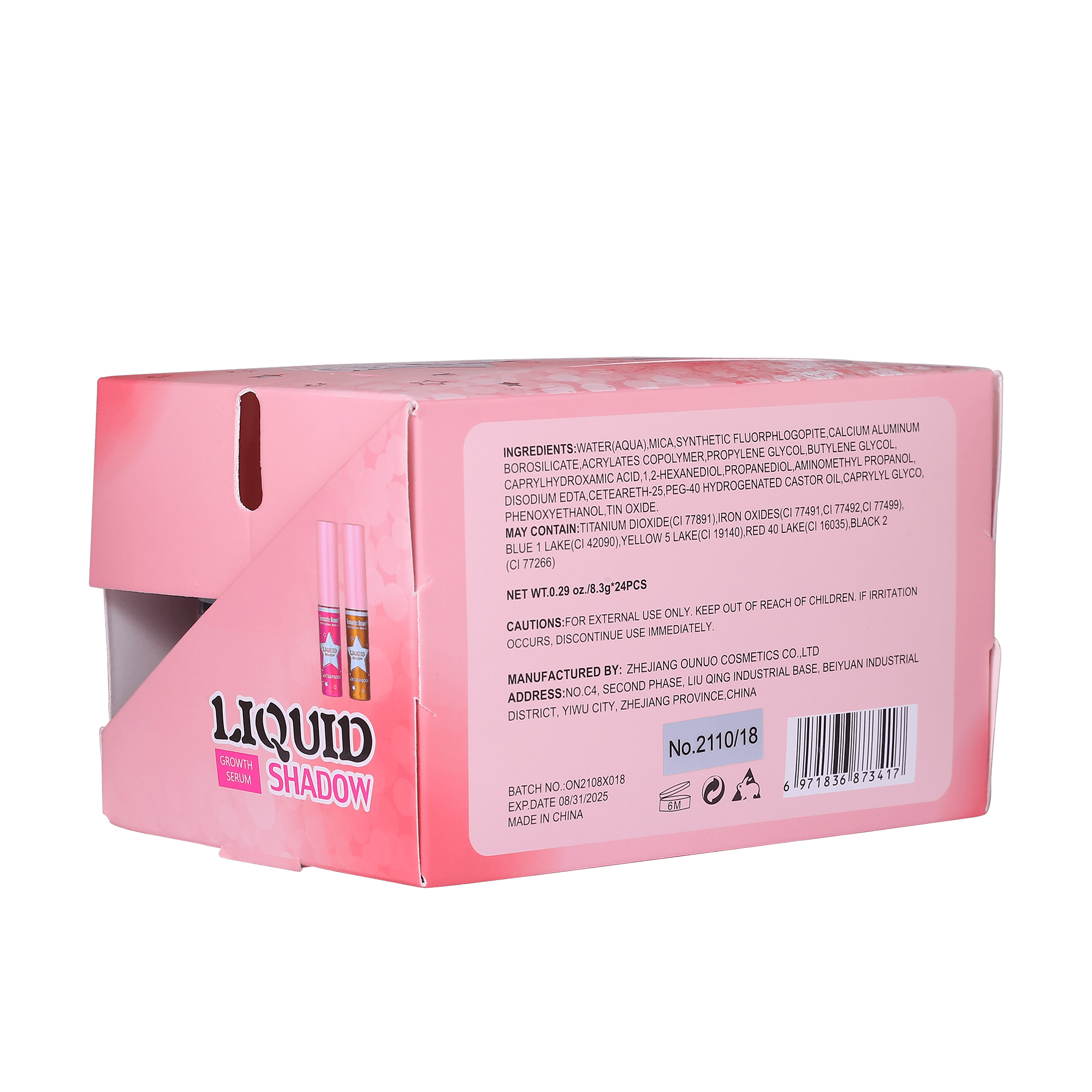 Pack de 24 unidades, LIQUID SHADOW