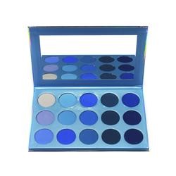 Miniatura Pack de 12 unidades-Paleta de 15 sombras Romantic Beauty –  SMOOKY BLUE
