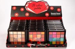 Miniatura Pack de 24 unidades Paleta de 16 sombras Romantic Beauty