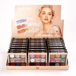 Miniatura Pack de 24 unidades Paleta de 9 sombras Romantic Beauty High Flash