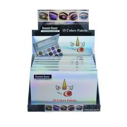 Miniatura Pack de 6 unidades Paleta de 15 sombras Glitter