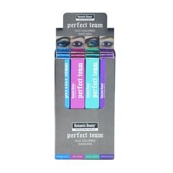 Miniatura Pack de 12 unidades máscara de colores para pestañas "PERFECT TEAM"