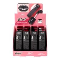 Miniatura PACK DE 12 LABIALES NEGROS VELVET -